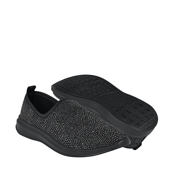 TENIS CASUALES DAMA SIENA 319 TEXTIL NEGRO