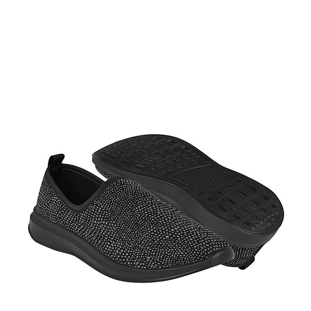 TENIS CASUALES DAMA SIENA 319 TEXTIL NEGRO