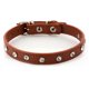thumbnail image 1 of Collares de seguridad de cuero con remaches para gatos | Se estiran a mano | Ligeros y resistentes, 1 of 5