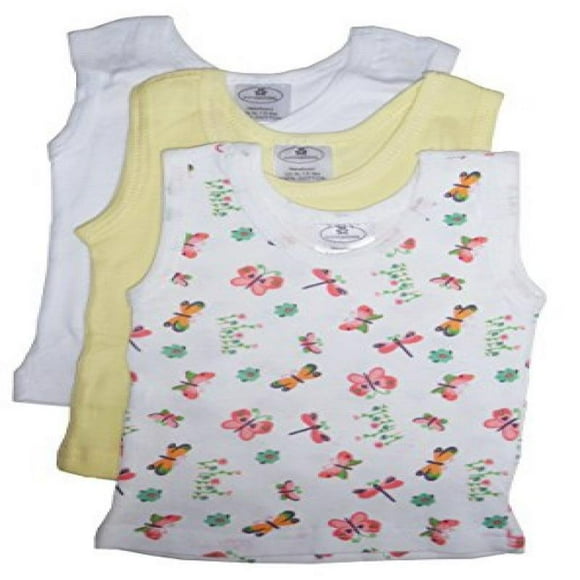 Bambini Débardeur Imprimé pour Filles Variété 3 Pack Petit