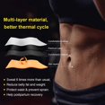 thumbnail image 4 of Entrenador de cintura para el sudor para mujer dos cinturones corsé de entrenamiento de neopreno, 4 of 7