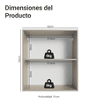thumbnail image 2 of Alacena Gabinete Superior Cocina Madesa Nice 60cm Crema, 2 of 5