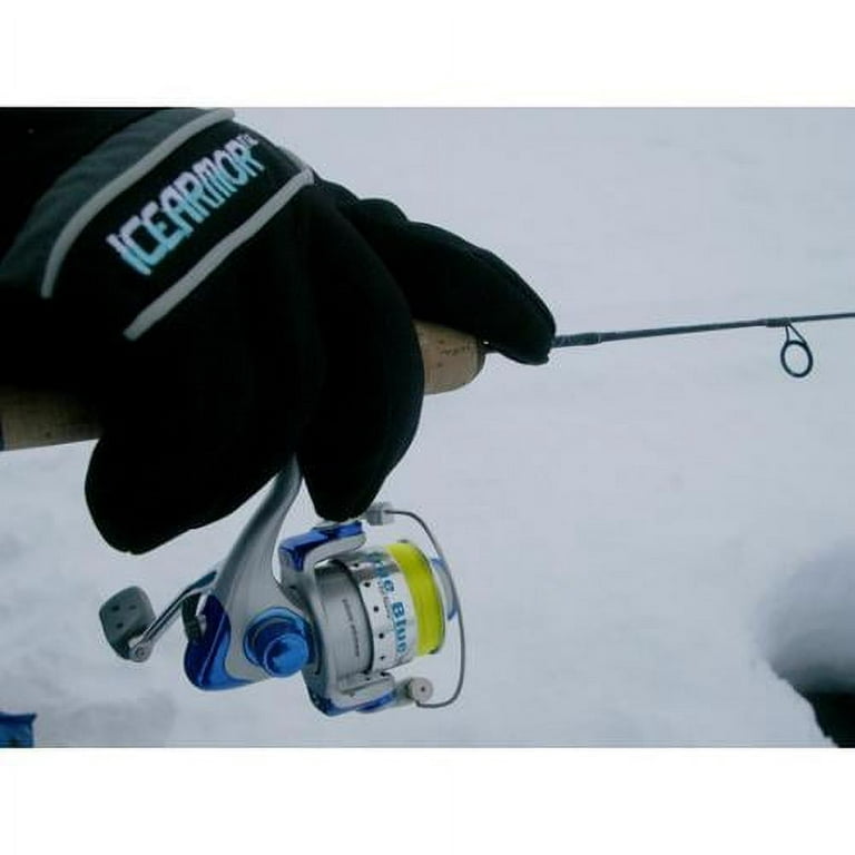 CLAM IceArmor Edge Outdoor Winter Waterproof Ice Fishing Gloves, Large 