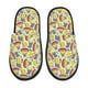 thumbnail image 1 of Fotbe Hippopotamus Pantuflas Peludas para Mujer con Estampado, Zapatillas de Peluche, Zapatos de Invierno para Casa, Uso Interior y Exterior-Large, 1 of 8