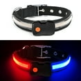 MASBRILL LED Light Up Dog Collar 1,000 Feet of Visibility Brightest for Night Safety USB