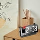 thumbnail image 2 of Reloj Despertador con Proyección, Pantalla LED HD, Relojes de Proyección Inteligentes para Dormitorio, Reloj Digital Giratorio de 180 Grados, Proyector B, 2 of 5
