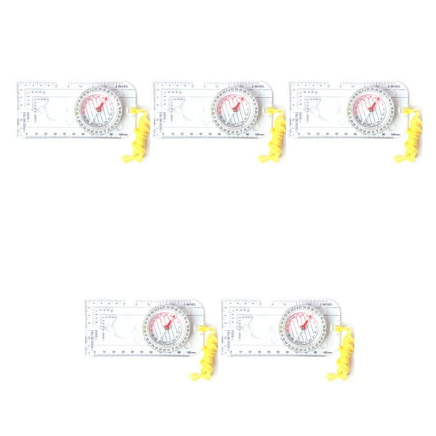 Eigraketly Navigation Map Ruler Scouting Hiking Professional Scale Orienteering Outdoor Drawing Rulers Equipment Survival Type2 NO2 Eigraketly CBP104217