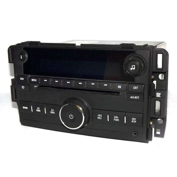 Restored GMC Chevy 2007-2009 Truck Radio - AM FM CD Aux Input - GM 25799567 - UNLOCKED (Refurbished)