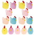 thumbnail image 1 of Mini Resin Chicken Luminous Chick Figurines for Decor 20Pcs, 1 of 5