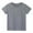 Grey, variant on Toddler Girls T Shirts Grey Short Sleeve Shirt for Girls Loose Soft Summer Shirts for Girls Tops for Girls 4T