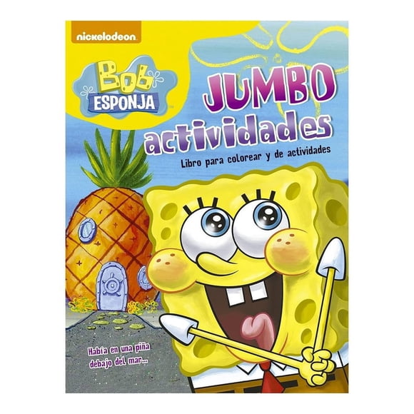 Jumbo Bob Esponja Mega Ediciones Ediciones Larousse