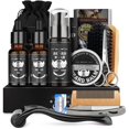 thumbnail image 1 of 12 en 1 Barba Kit Cuidado, Con Crecimiento de Barba Rodillo, Shampoo Barba, Peine Barba, Cepillo Barba, Aceite Barba, Balsamo Barba, Navaja de Afeitar, para Regalo Perfecto para Hombre para Hombres o, 1 of 7