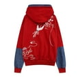 thumbnail image 3 of Niepce Inc Japanese Embroidery Hoodie for Men Streetwear Cotton Hooded Sweatshirt, 3 of 10