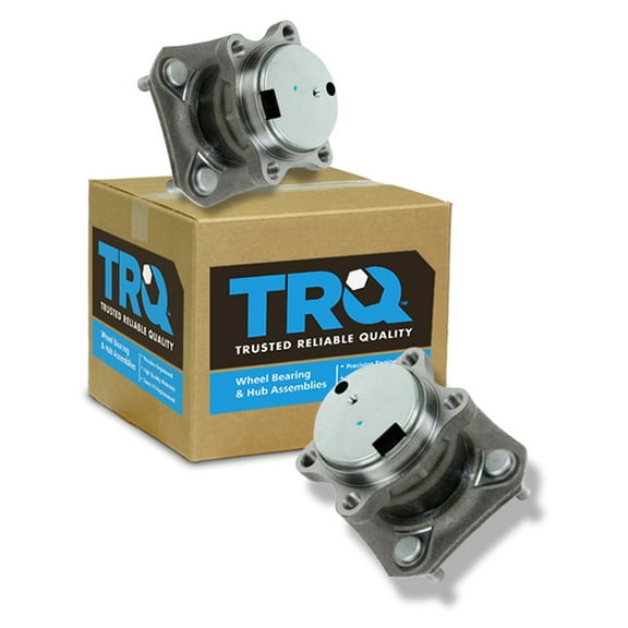 TRQ Wheel Bearing & Hub Assembly w ABS Left Right Rear Pair for Sentra 2.0L BHA53715 Fits select: 2007-2012 NISSAN SENTRA