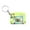 Cartoon Green, variant on Retro Mini Player Key Chain Tape Cassette Recorder Pendant Fun Children Small Car Keychain Pendant Bag Toy Interior Accessories