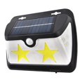 thumbnail image 1 of Luces Solares Con Sensor De Cuerpo Lámpara De Pared Solar De 3 Lados Iluminación Amplia Luz De Pared Solar Prueba De Agua Lámpara Solar Inteligente Para Patio Trasero Jardín Garaje Vogacara HA013465-00, 1 of 7