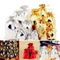thumbnail image 5 of KDJ 50pcs Gold Silver Organza Drawstring Pouches Candy Bag Decoration - for Home Decor, 5 of 7