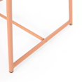 thumbnail image 4 of Mesa auxiliar para exteriores Benzara Elie, 50 cm, malla, naranja, 4 of 5