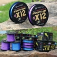 thumbnail image 6 of Sougayilang New Arrival 12 Strands PE Braid Line Abrasion Resistant Fishing Wire for Outdoor Fishing, 6 of 7