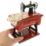 Vintage Sewing Machine Music Box Toy - Musical Model, Unique Gift for Sewing Enthusiasts and Collectors