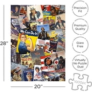 Smithsonian War Posters 1000 Piece Jigsaw Puzzle