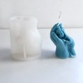 thumbnail image 1 of Molde de vela de silicona - Molde de vela con forma de mano de bebé - Molde de silicona para decoración del hogar JM MX-0138030FYD, 1 of 4