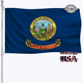 XIFAN Double Sided Idaho State Flag - 3x5 Feet, Heavyweight Polyester, Brass Grommets