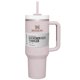 thumbnail image 1 of ZHAOCHENG Botella de agua térmica de acero inoxidable - A prueba de fugas, con asa y pajita - Taza de café a prueba de fugas para el hogar, la oficina y el coche, 1 of 4