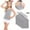 01 Gray, variant on 5PCS Girls Racerback Tank Tops,Soft Sleeveless Undershirts, Bulk Basic Layering Tanks for 4th of July, Summer, Active and School