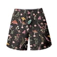 thumbnail image 4 of Binienty Men's Board Shorts Swim Trunks With Mushroom Floral Design - Quick Dry for Beach Swimming and Summer Vacation, 4 of 9