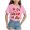 A03-Pink, variant on Sopiago Girls Short Sleeve Tshirt Cartoon Print Summer Tops for Toddler Girls Graphic Tees Mint Green,13-14 Years
