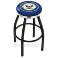thumbnail image 5 of Holland Bar Stool L8B2B25Army 25 inch Black Wrinkle U. S.  Army Swivel Bar Stool With Accent Ring, 5 of 7