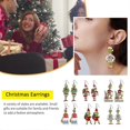 thumbnail image 3 of Pendientes navideños Festival Acrílico Pendientes navideños Grinch Pendientes Pendientes Ins Sencillos y versátiles----Estilo 12--Código de producto 64474 Estilo 12, 3 of 4