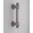 thumbnail image 1 of Jaclo Poignée de Porte de Douche avant Cannelée avec Embouts, Nickel Poli, 1 of 2