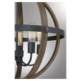thumbnail image 6 of Trade Winds Lighting 5-Light Pendant Light In Wood, 6 of 6