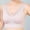 Pink, variant on Women's Front Side Buckle Lace Edge Without Steel Ring Movement Seamless Gathering Adjustment Yoga Sleep Large Bra Womens Bras No Underwire Full Coverage Underwire Bras for Women Compression Bras 36 C