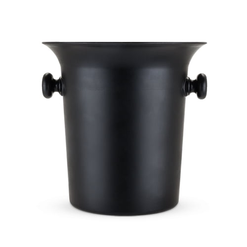 Bucket Ice, Black Durable Plastic Large Insulated Vintage Ice Buckets