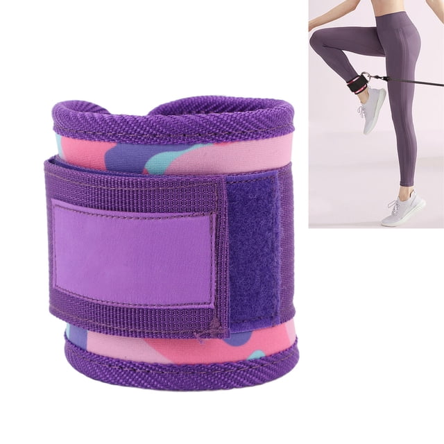 Correa de Pierna Ajustables Para Fijación de Mácina de Cables, Tobillera de Gimnasio para extensiones de Piernas, Ejercios de la Parte Inferior del Cuerpo, Ejercio de