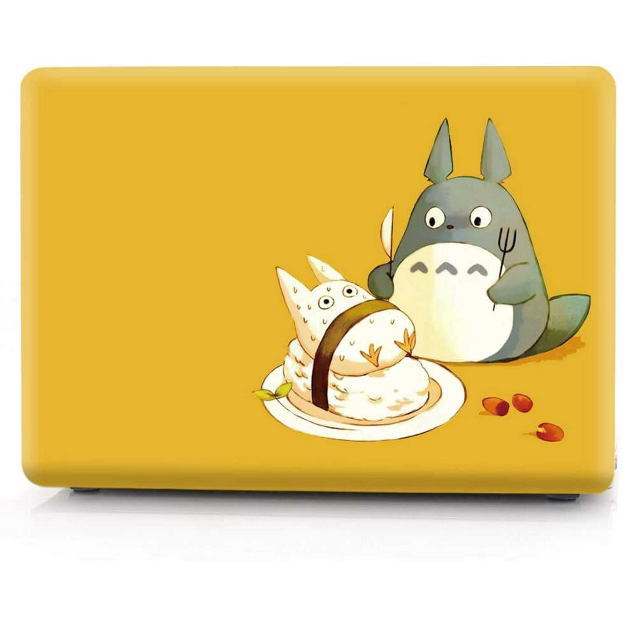 HRH Cute Funny Totoro Design Laptop Body Shell Protective PC Hard Case for Apple  MacBook Air 