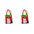thumbnail image 4 of kurtrusly Christmas Gift Bag Candy Sweets Treat Tote Pouch Sack Present Handbag Xmas Party Decor,Tree 2 2PCS, 4 of 6