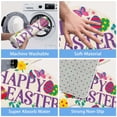 thumbnail image 4 of Outdoor Easter Bunny Doormat, 36 Inch Welcome Rabbit Door Mat with Non Slip Rubber Backing, Cute Front Porch Entryway Rug for Spring Holiday Decor, Indoor Outdoor Use, 4 of 8