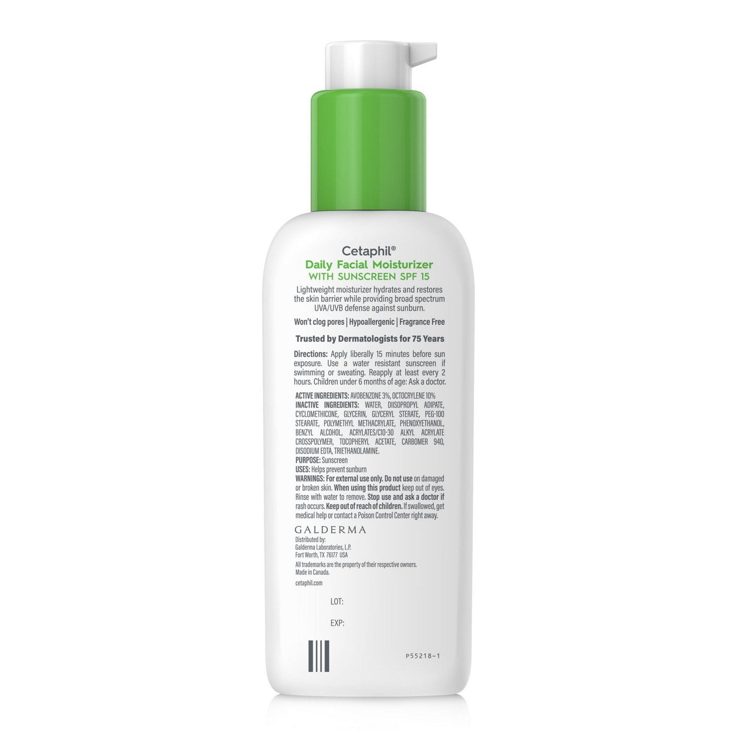 Cetaphil Daily Facial Moisturizer SPF 15 4 oz (Pack of 2)