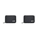 thumbnail image 3 of Sidaley Organizador de dispositivos, bolsa de almacenamiento de Cable USB, accesorios electrónicos digitales de viaje, funda, USB, soporte para Negro 2piezas, 3 of 5