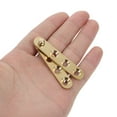 thumbnail image 3 of Hemoton 2 Pairs 360 Degree Door Pivot Hinges Copper Rotation Hidden Door Shaft Pivot Hinges Invisible Pivot Door Hardware With Fixing Screws For Secret Door Bookshelf, 3 of 8