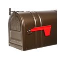 thumbnail image 4 of Postal Pro Metal Large Mailbox Bronze, 4 of 5