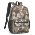 thumbnail image 5 of 17 Inch Lightweight Backpack,PVC Waterproof Oxford Fabric, Ergonomically Designed, with Large Capacity, Camouflage Print, 5 of 5