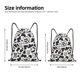 thumbnail image 2 of Fotbe Cow Bolsa Mochila con Cordón Estampada, Bolsa de Gimnasio Deportiva, Bolsa Cinch, Bolsa con Cordón para Hombres y Mujeres-Small, 2 of 6