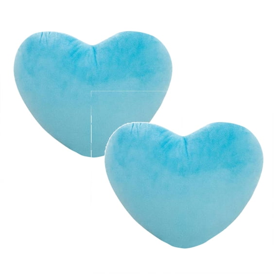2Pcs Cute Plush Red Heart Pillow Love Pillow Cushion Toy Throw Pillows For Kids' Friends Fit For Living Heart Throw Decorative Pillows