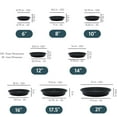 thumbnail image 4 of 1Pc/2Pcs/4Pcs Round Plastic Classic Plant Saucer - Indoor Outdoor Plant Trays for Pots, 4 of 6