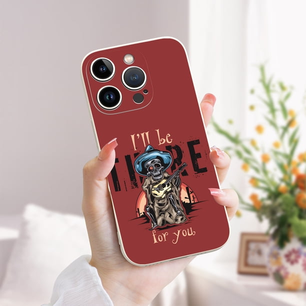 Eleve el estilo de su iPhone con esta funda para teléfono de TPU con estampado de dibujos animados, moderna y resistente a los impactos.